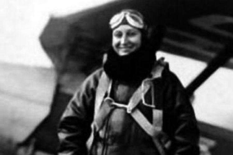 Janina Lewandowska. Źródło: Muzeum Lotnictwa