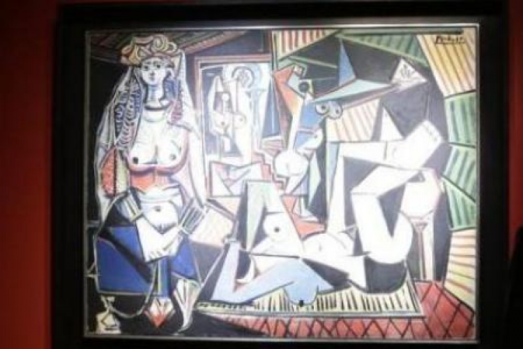 Pablo Picasso "Kobiety z Algieru". Fot. PAP/EPA