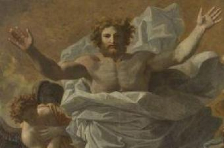 Nicolas Poussin "Cud św. Franciszka Ksawerego" - wystawa "Poussin i Bóg" w Luwrze. Źródło: Muzeum Luwru 