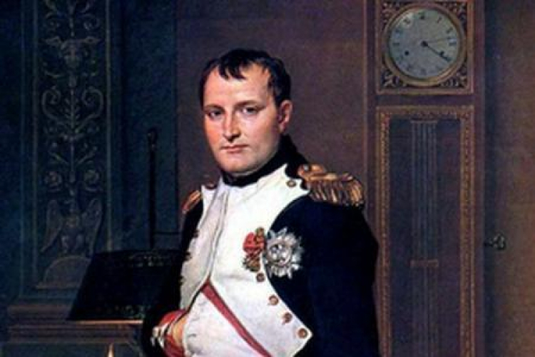 Napoleon Bonaparte, obraz Jacquesa-Louisa Davida. Źródło: Wikimedia Commons