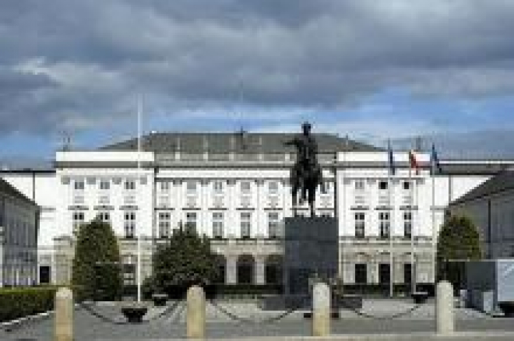 Pałac Prezydencki w Warszawie Fot. PAP/D. Delmanowicz