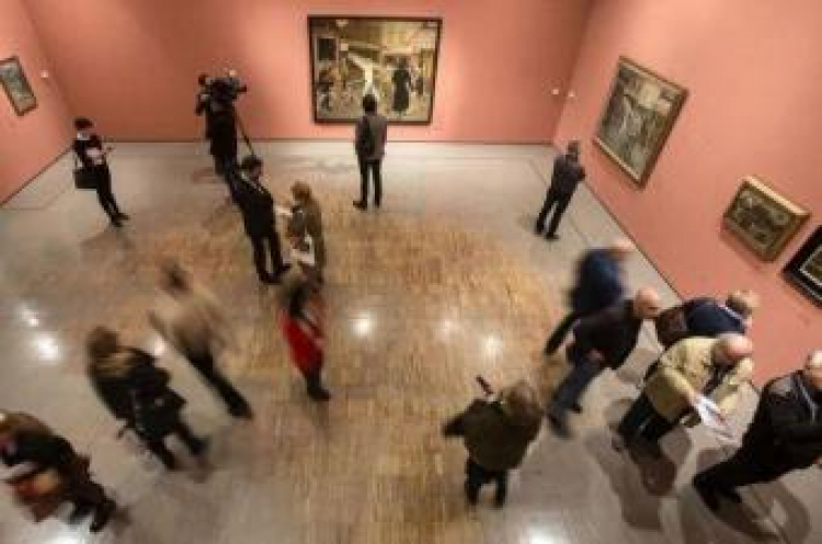 Retrospektywa malarstwa Balthusa w Rzymie. Fot. PAP/EPA