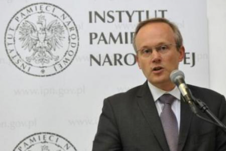 Prezes IPN Łukasz Kamiński. Fot. PAP/B. Zborowski