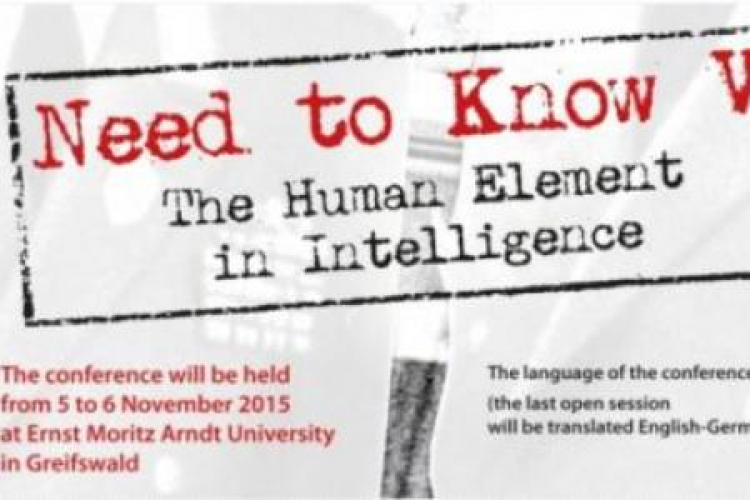 "Need to Know V: The Human Element in Intelligence". Źródło: IPN