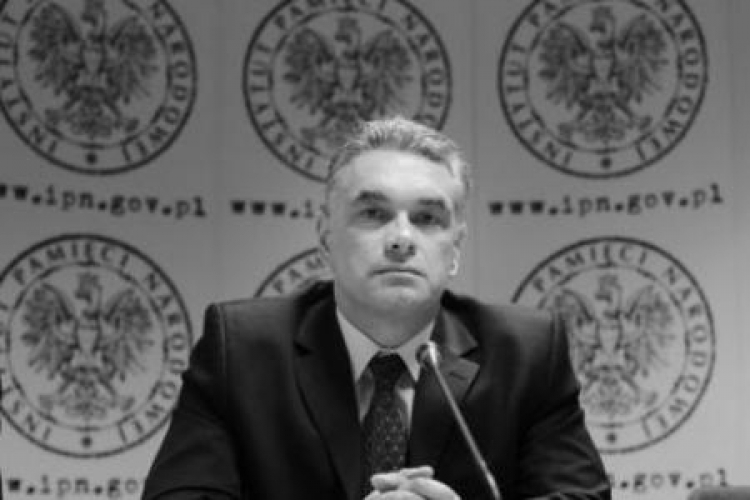 Prezes IPN Janusz Kurtyka. 2009 r. Fot. PAP/J. Turczyk