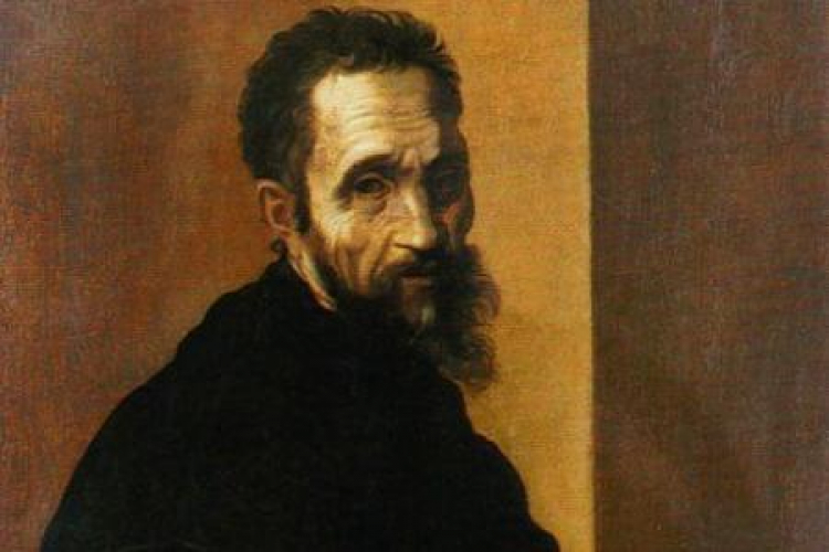 Portret Michała Anioła pędzla Jacopino del Conte. Źródło: Wikimedia Commons