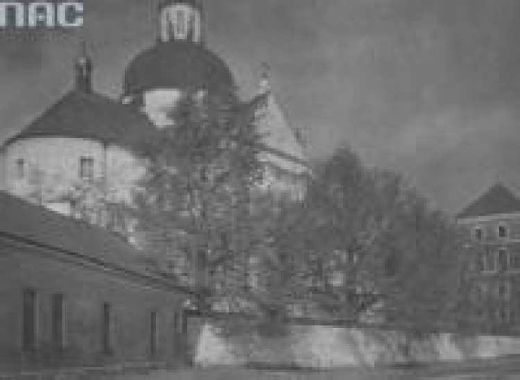 Kościół Bożego Ciała w Nieświeżu. 1918-1939. Źródło: NAC
