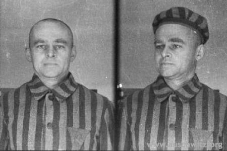 Fotografia obozowa rotmistrza Witolda Pileckiego. Fot. Państwowe Muzeum Auschwitz-Birkenau 