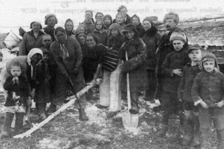 Polacy na Syberii. Źródło: IPN