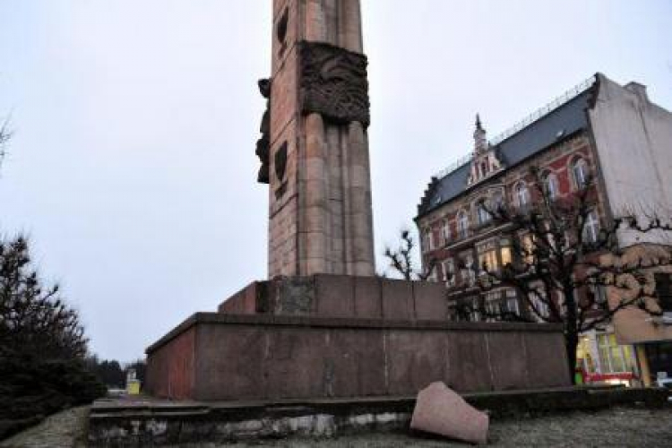 Pomnik Wdzięczności dla Armii Czerwonej w Szczecinie. Fot. PAP/M. Bielecki