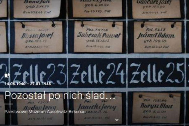 Wystawa Muzeum Auschwitz „Pozostał po nich ślad” w Google Cultural Institute