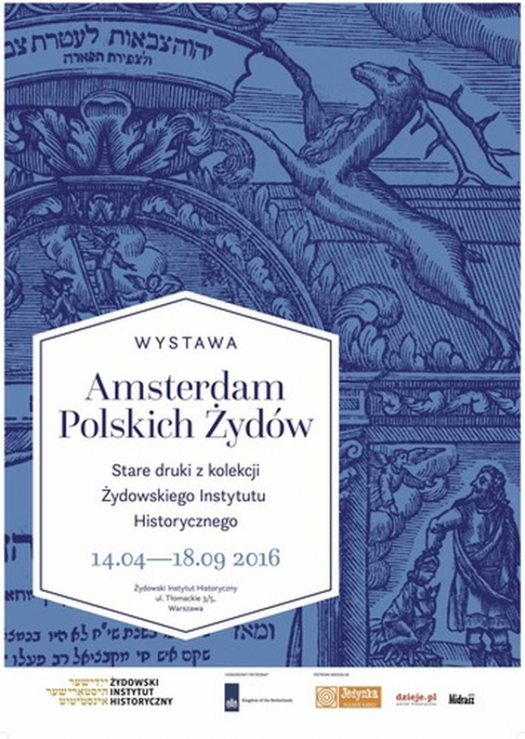 Wystawa „Amsterdam polskich Żydów - stare druki z kolekcji ŻIH”