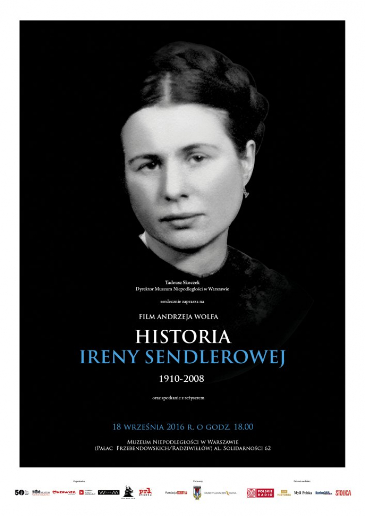 Projekcja filmu „Historia Ireny Sendlerowej 1910-2008” w Muzeum Niepodległości w Warszawie