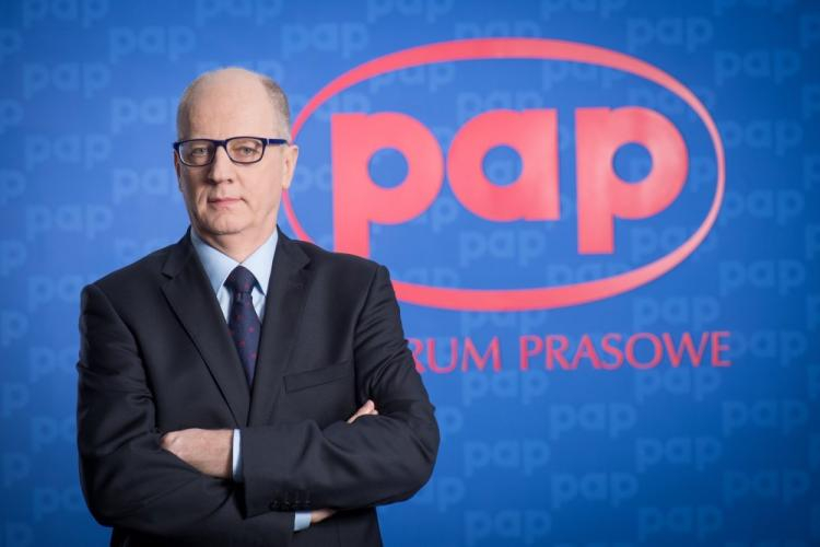 Prezes Polskiej Agencji Prasowej Artur Dmochowski. Fot. PAP/J. Turczyk