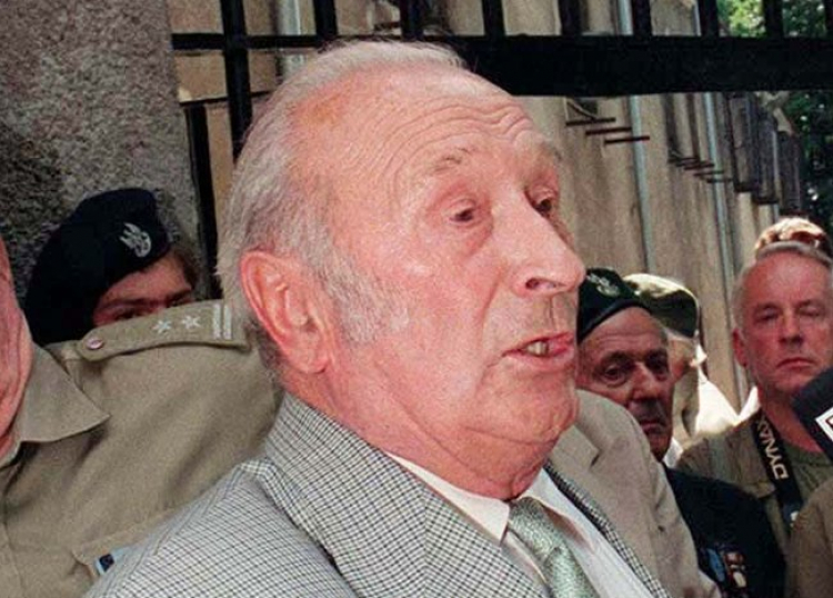 Antoni Heda "Szary". 1995 r. Fot. PAP/J. Mazur