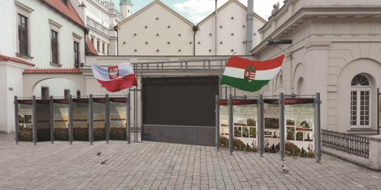 Wystawa na 60. rocznicę Rewolucji Węgierskiej. Źródło: IPN