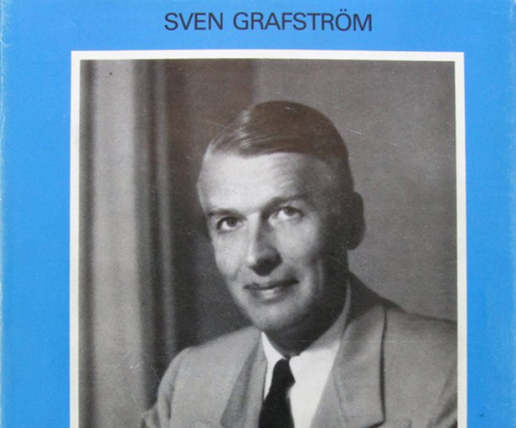 Fragment okładki książki „Sven Grafström, Anteckningar 1938—1944”