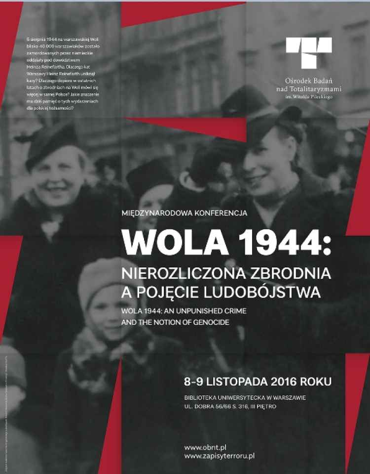 „Wola 1944: nierozliczona zbrodnia a pojęcie ludobójstwa”