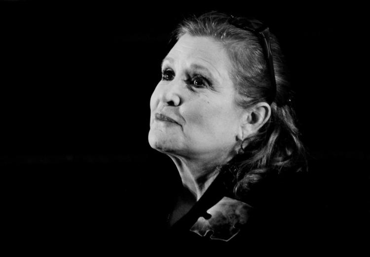 Carrie Fisher. Fot. PAP/EPA