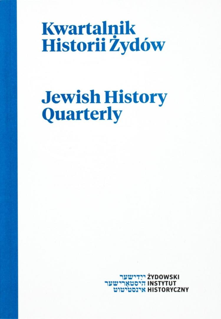 „Kwartalnik Historii Żydów” 3/259