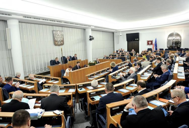 Posiedzenie Senatu. Fot. PAP/M. Obara