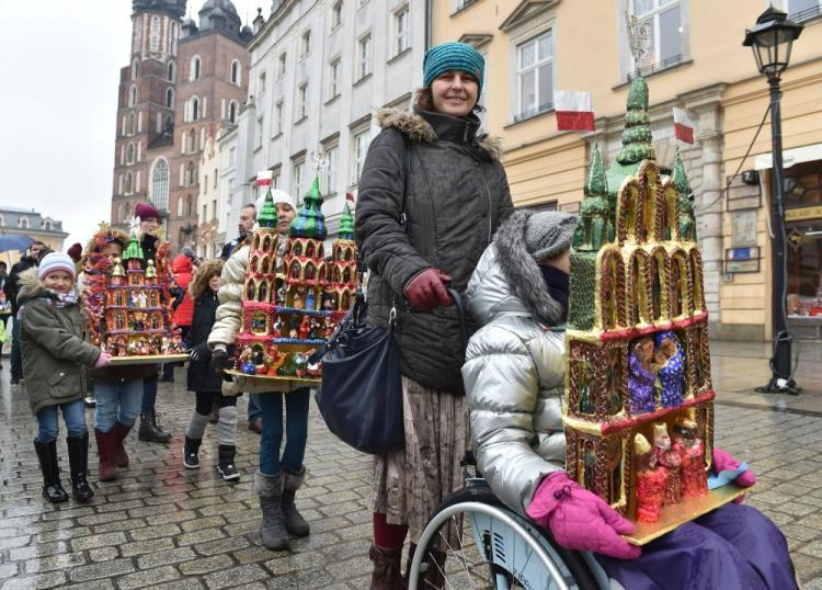 74. Konkurs Szopek Krakowskich. 01.12.2016. Fot. PAP/J. Bednarczyk 