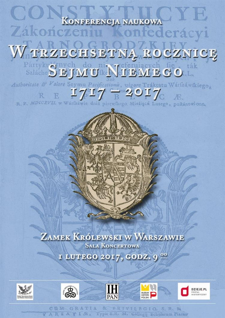 Konferencja naukowa „W trzechsetną rocznicę Sejmu Niemego. 1717-2017”