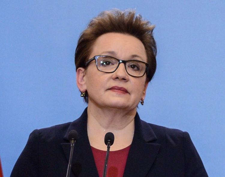 Minister edukacji narodowej Anna Zalewska. Fot. PAP/J. Kamiński