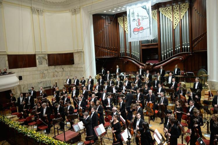 Orkiestra Filharmonii Narodowej w Warszawie. Fot. PAP/J. Turczyk