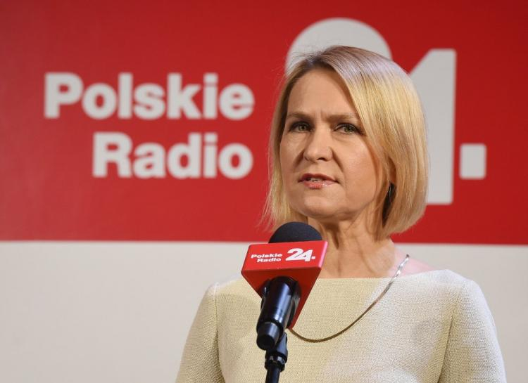 Prezes Polskiego Radia Barbara Stanisławczyk-Żyła. Fot. PAP/R. Pietruszka 