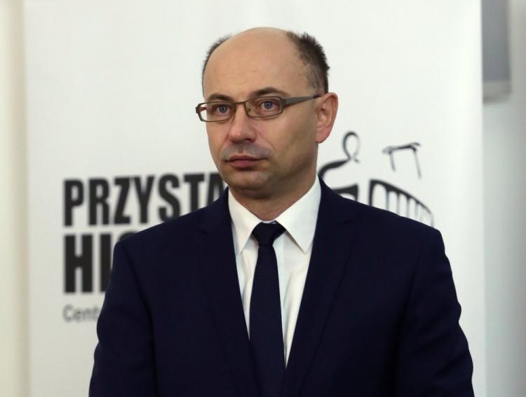 Wiceprezes IPN dr Mateusz Szpytma. Fot. PAP/T. Gzell 