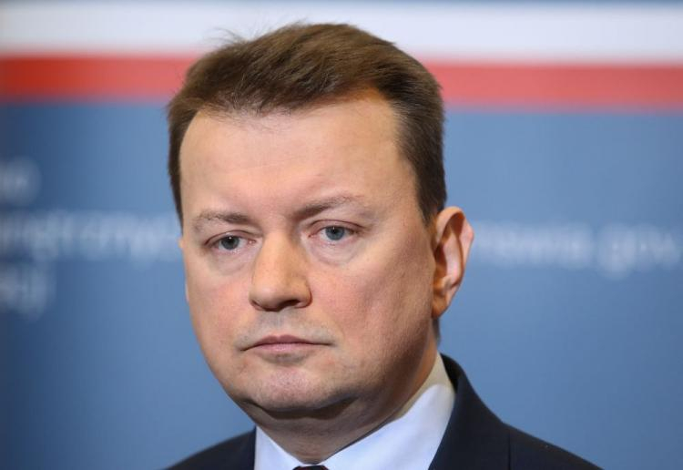 Minister spraw wewnętrznych i administracji Mariusz Błaszczak. Fot. PAP/R. Guz