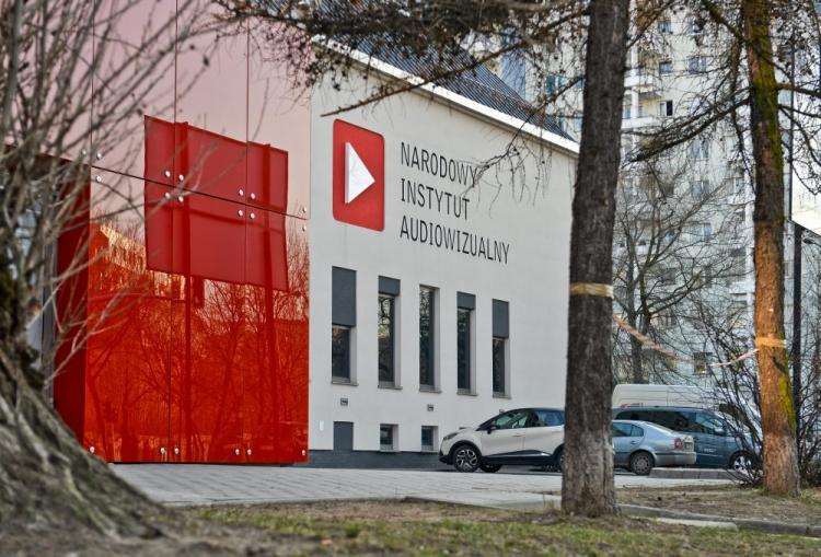 Budynek Narodowego Instytutu Audiowizualnego w Warszawie. Fot. PAP/M. Obara