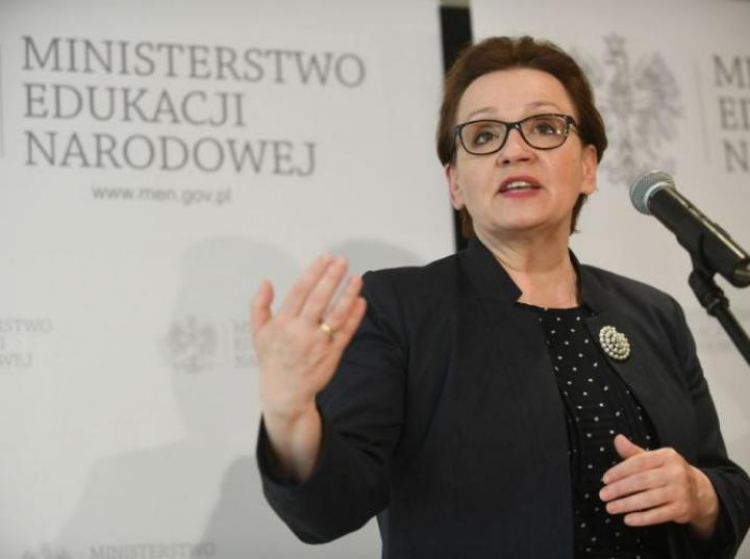 Minister edukacji narodowej Anna Zalewska. Fot. PAP/B. Zborowski