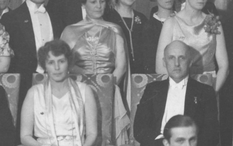 Arcyksiężna Alicja Habsburg i arcyksiążę Karol Olbracht Habsburg z Żywca. 1938 r. Fot. NAC
