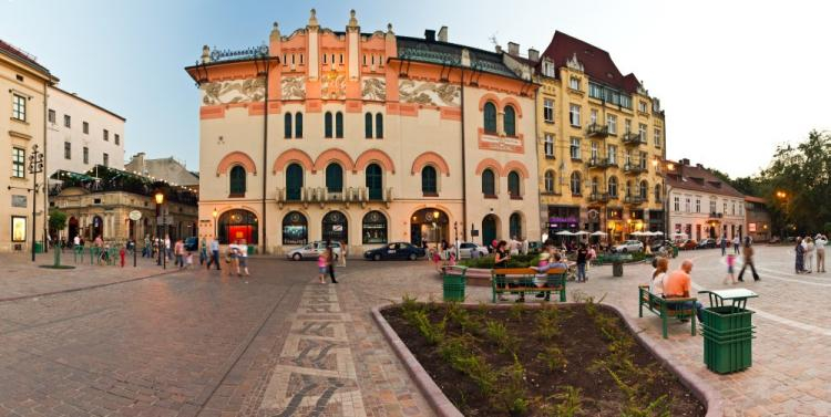 Siedziba Teatru Starego w Krakowie. Fot. PAP/S. Rozpędzik