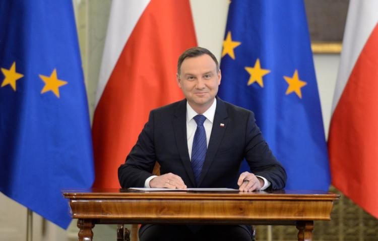 Prezydent Andrzej Duda. 2016 r. Fot. PAP/J. Turczyk