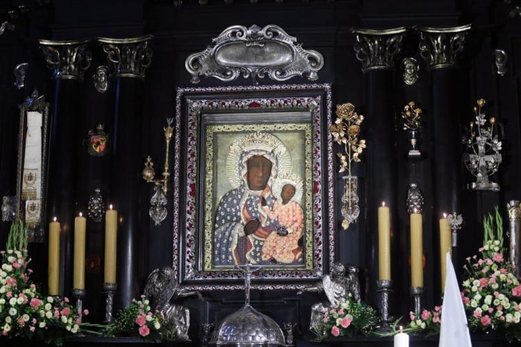 Obraz Matki Bożej Częstochowskiej. Fot. PAP/W. Deska