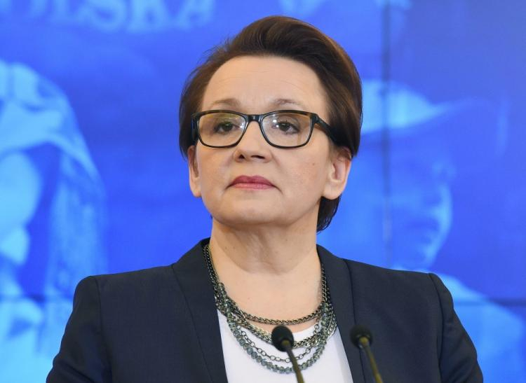 Minister edukacji narodowej Anna Zalewska. Fot. PAP/R. Pietruszka