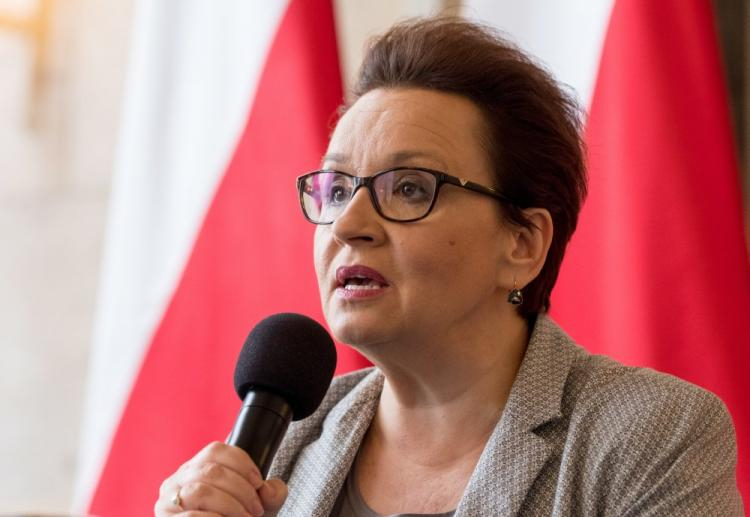 Minister edukacji narodowej Anna Zalewska. Fot. PAP/A. Grygiel 