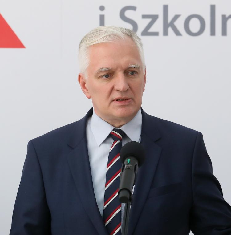 Minister nauki i szkolnictwa wyższego Jarosław Gowin. Fot. PAP/P. Supernak