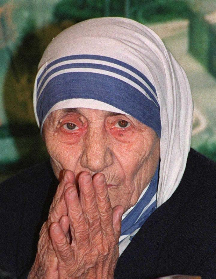Matka Teresa z Kalkuty. Fot. PAP/EPA