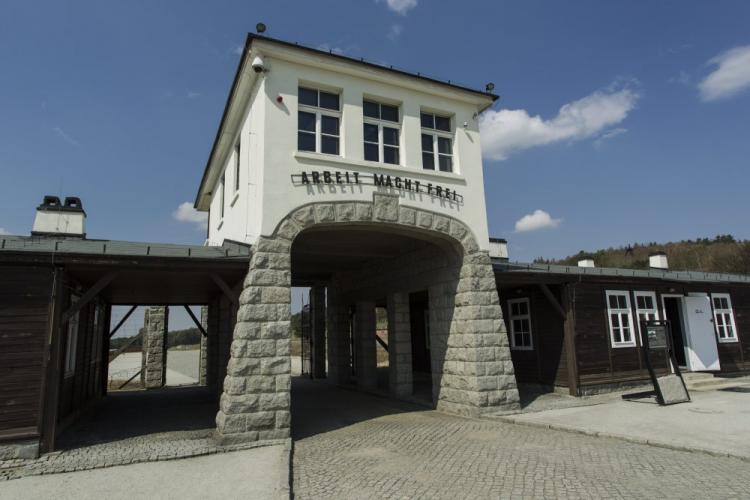 Teren dawnego niemieckiego obozu koncentracyjnego Gross-Rosen. Rogoźnica, 2015 r. Fot. PAP/A. Koźmiński