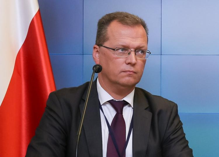 Krzysztof Strzałka - z-ca dyrektora Departamentu Dyplomacji Publicznej i Kulturalnej MSZ. 2016 r. Fot. PAP/P. Supernak