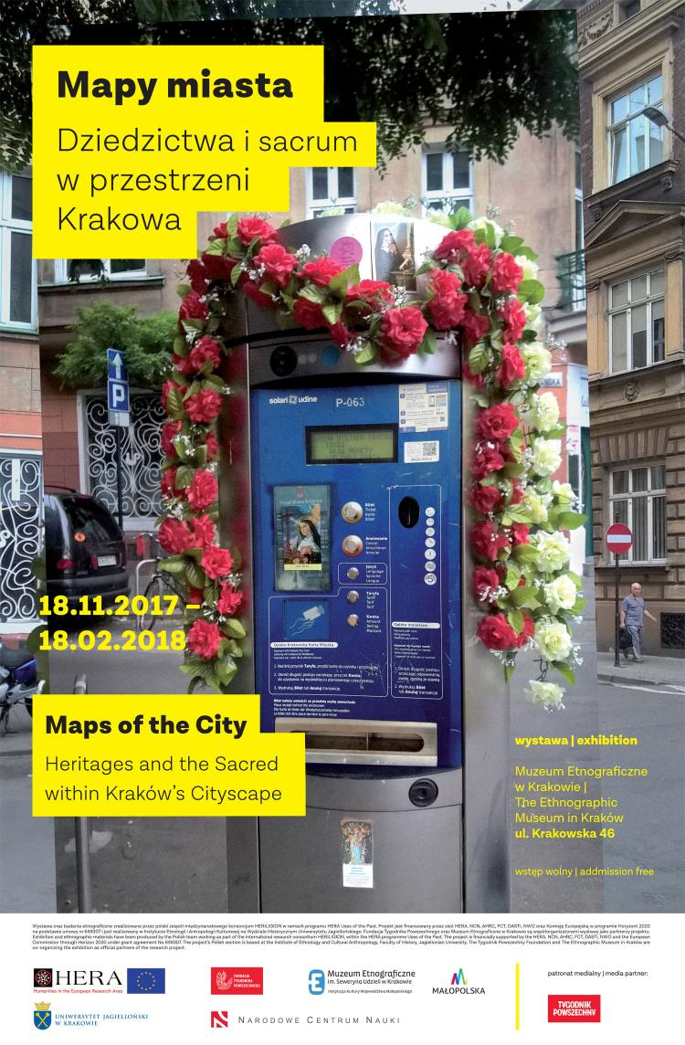 „Mapy miasta - dziedzictwa i sacrum w przestrzeni Krakowa”