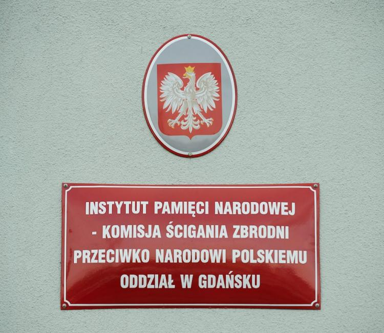 Budynek oddziału Instytutu Pamięci Narodowej w Gdańsku. Fot. PAP/A. Warżawa