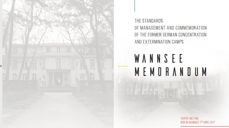 Okładka Memorandum z Wannsee