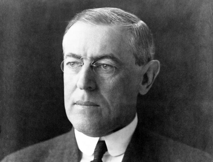 Thomas Woodrow Wilson. Fot. Biblioteka Kongresu USA. Źródło: Wikimedia Commons