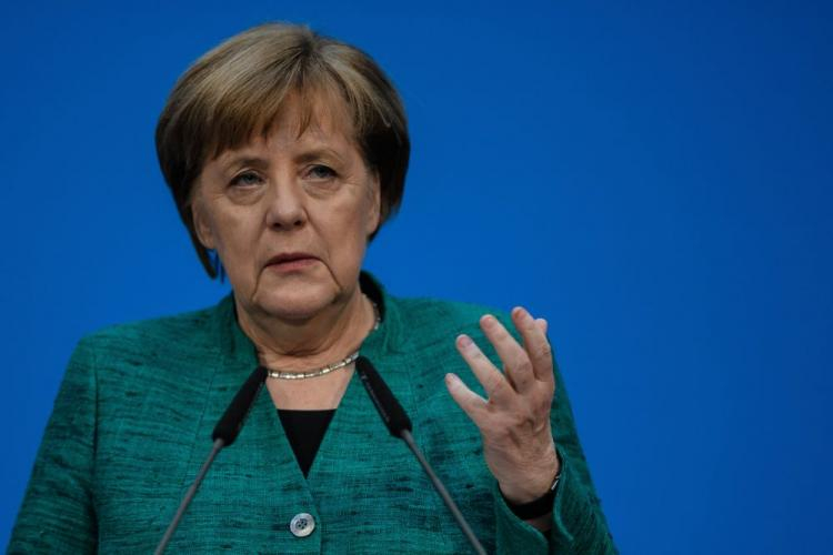 Kanclerz Niemiec Angela Merkel. Fot. PAP/EPA