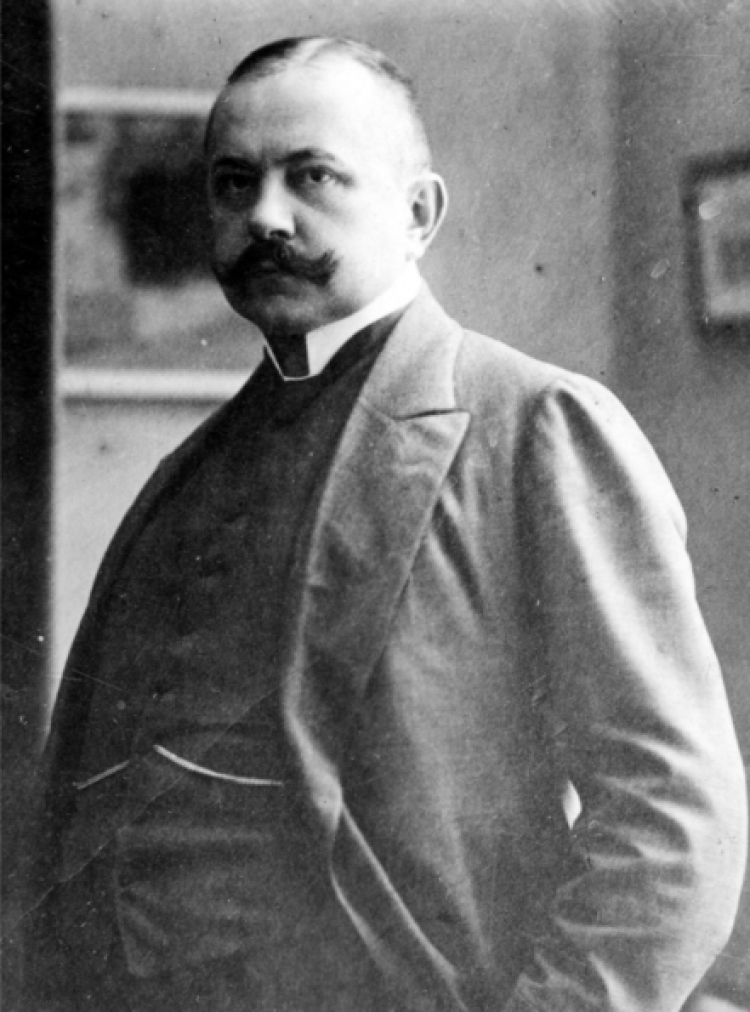 Juliusz Leo, prezydent m. Krakowa - fotografia portretowa. Źródło: NAC